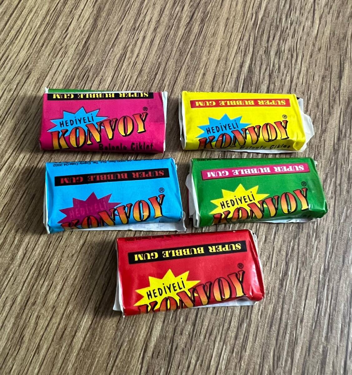 KONVOY (MERTSAN) 1999 Otomobil Serisi Şekerli Sakız# SKZ1920 - 5