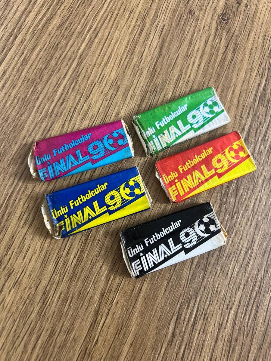 FİNAL 90 (ÜLKER) Ünlü Futbolcular Serisi Ful Set# SKZ1910 - 4