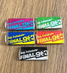 FİNAL 90 (ÜLKER) Ünlü Futbolcular Serisi Ful Set# SKZ1910 - 2