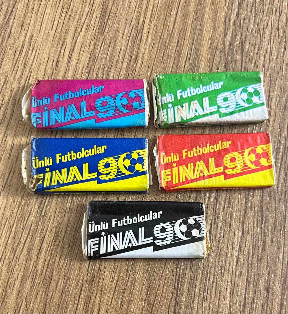 FİNAL 90 (ÜLKER) Ünlü Futbolcular Serisi Ful Set# SKZ1910 - 2