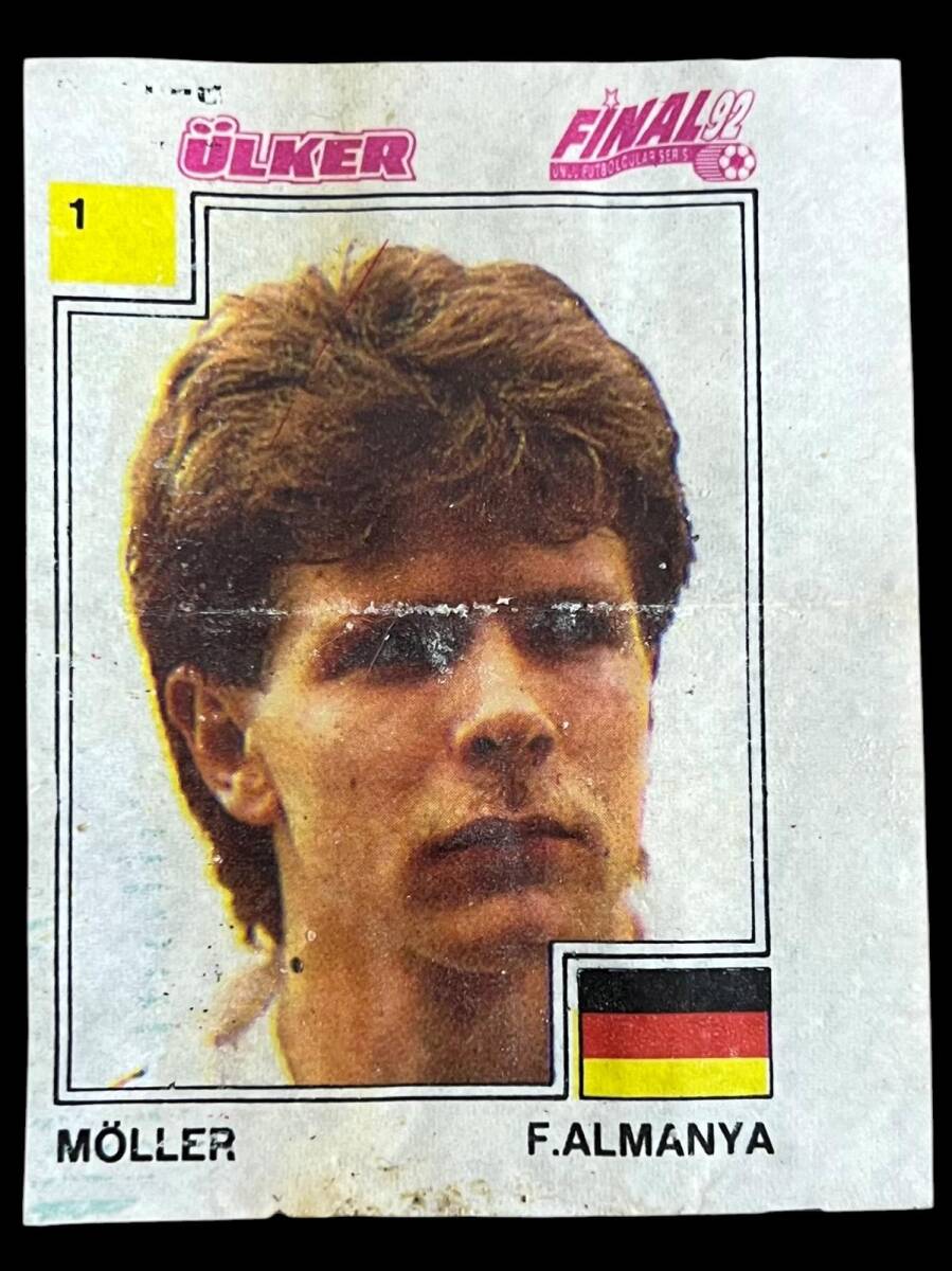 Final 92 (ÜLKER) Ünlü Futbolcular Serisi No 1 # SKZ1924 - 1