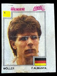 Final 92 (ÜLKER) Ünlü Futbolcular Serisi No 1 # SKZ1924 - 3