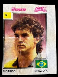 Final 92 (ÜLKER) Ünlü Futbolcular Serisi No 10 # SKZ1935 - Gökçekoleksiyon