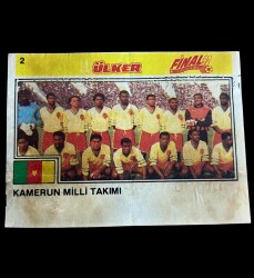Final 92 (ÜLKER) Ünlü Futbolcular Serisi No 2 # SKZ1932 - Gökçekoleksiyon