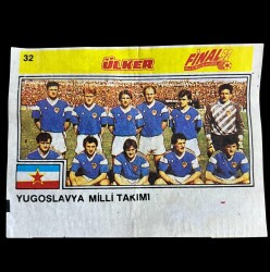 Final 92 (ÜLKER) Ünlü Futbolcular Serisi No 32 # SKZ1950 - 3