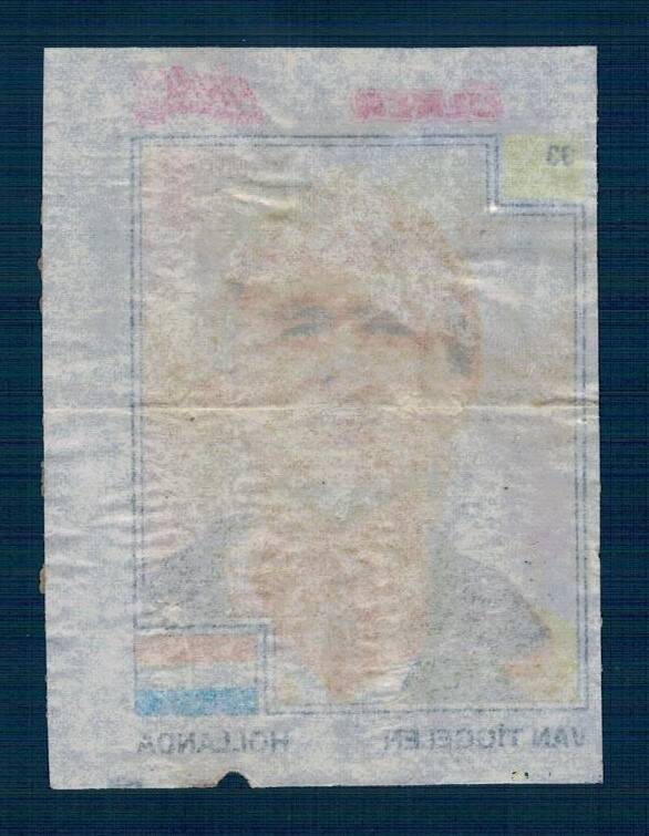 Final 92 (ÜLKER) Ünlü Futbolcular Serisi No 33 # SKZ2338 - 2