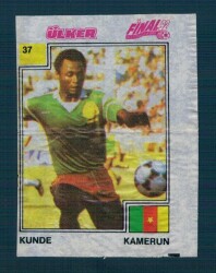 Final 92 (ÜLKER) Ünlü Futbolcular Serisi No 37 # SKZ2340 - 3