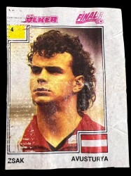 Final 92 (ÜLKER) Ünlü Futbolcular Serisi No 4 # SKZ1923 - Gökçekoleksiyon