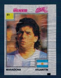 Final 92 (ÜLKER) Ünlü Futbolcular Serisi No 61 # SKZ2343 - 3