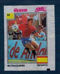 Final 92 (ÜLKER) Ünlü Futbolcular Serisi No 64 # SKZ2345 - Gökçekoleksiyon