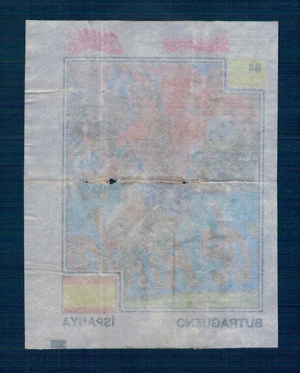 Final 92 (ÜLKER) Ünlü Futbolcular Serisi No 64 # SKZ2345 - 2