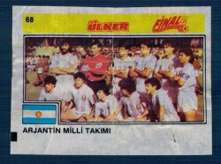 Final 92 (ÜLKER) Ünlü Futbolcular Serisi No 68 # SKZ2348 - 3