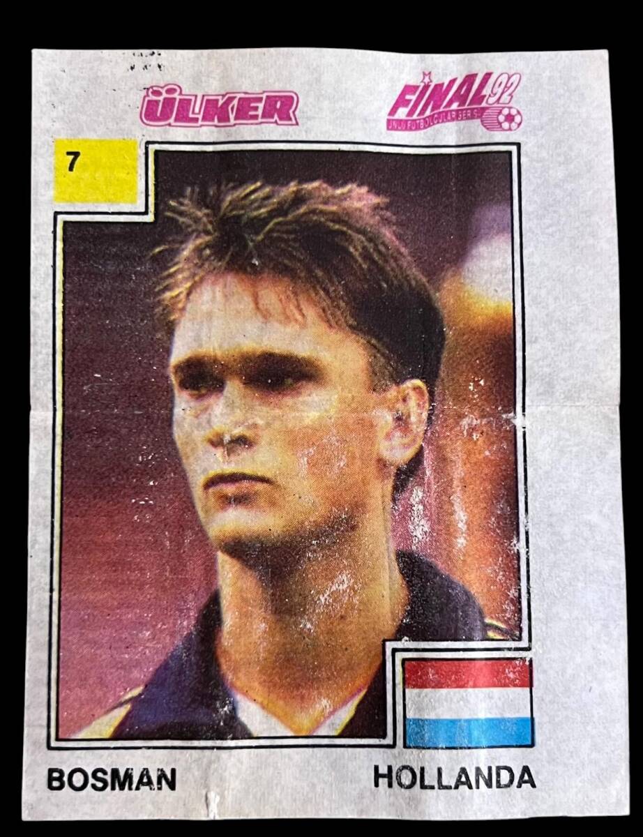 Final 92 (ÜLKER) Ünlü Futbolcular Serisi No 7 # SKZ1934 - 1