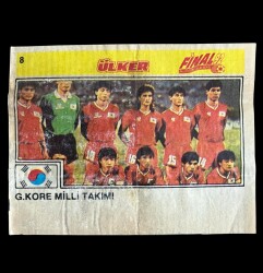 Final 92 (ÜLKER) Ünlü Futbolcular Serisi No 8 # SKZ1951 - Gökçekoleksiyon