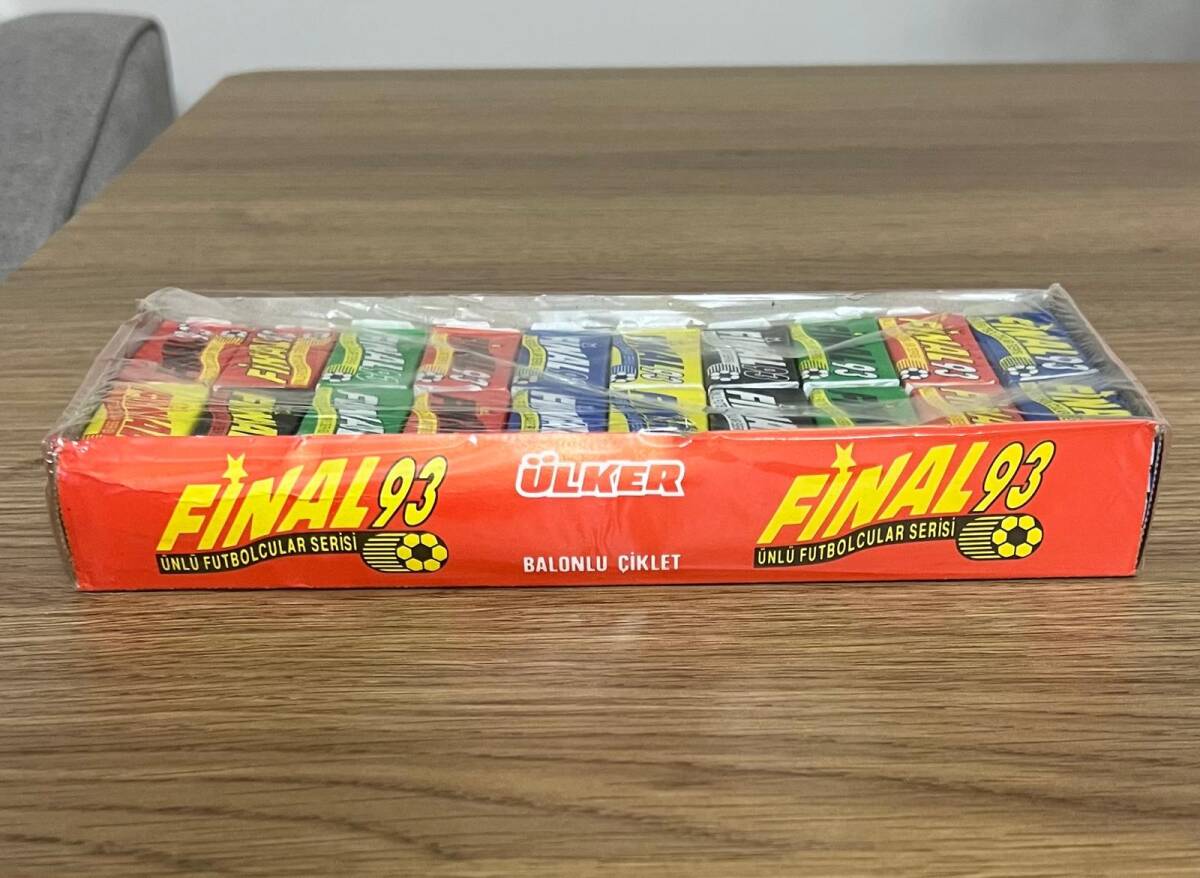FİNAL 93 - ÜLKER FİNAL (ÜLKER) 1992 Şekerli Sakız Açılmamış Kutu # SKZ1832 - 3