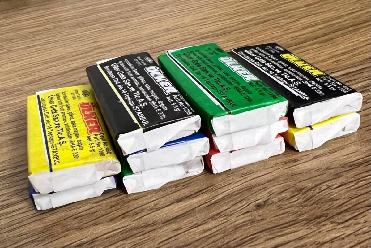 FİNAL 93 (ÜLKER) Ünlü Futbolcular Serisi Ful Set# SKZ1840 - 6