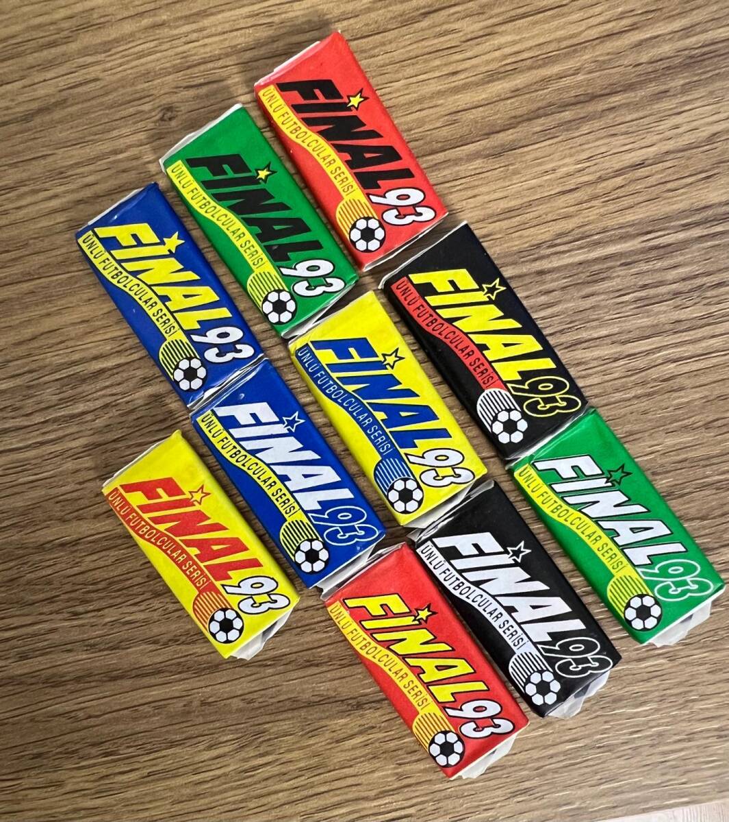 FİNAL 93 (ÜLKER) Ünlü Futbolcular Serisi Ful Set# SKZ1840 - 3