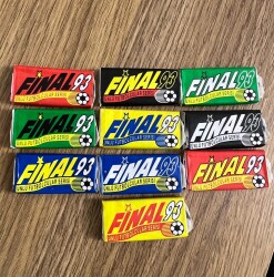 FİNAL 93 (ÜLKER) Ünlü Futbolcular Serisi Ful Set# SKZ1840 - 2