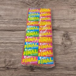 FİNAL (ÜLKER) 1987 Sakız Açılmamış Kutu # SKZ1772 - 6