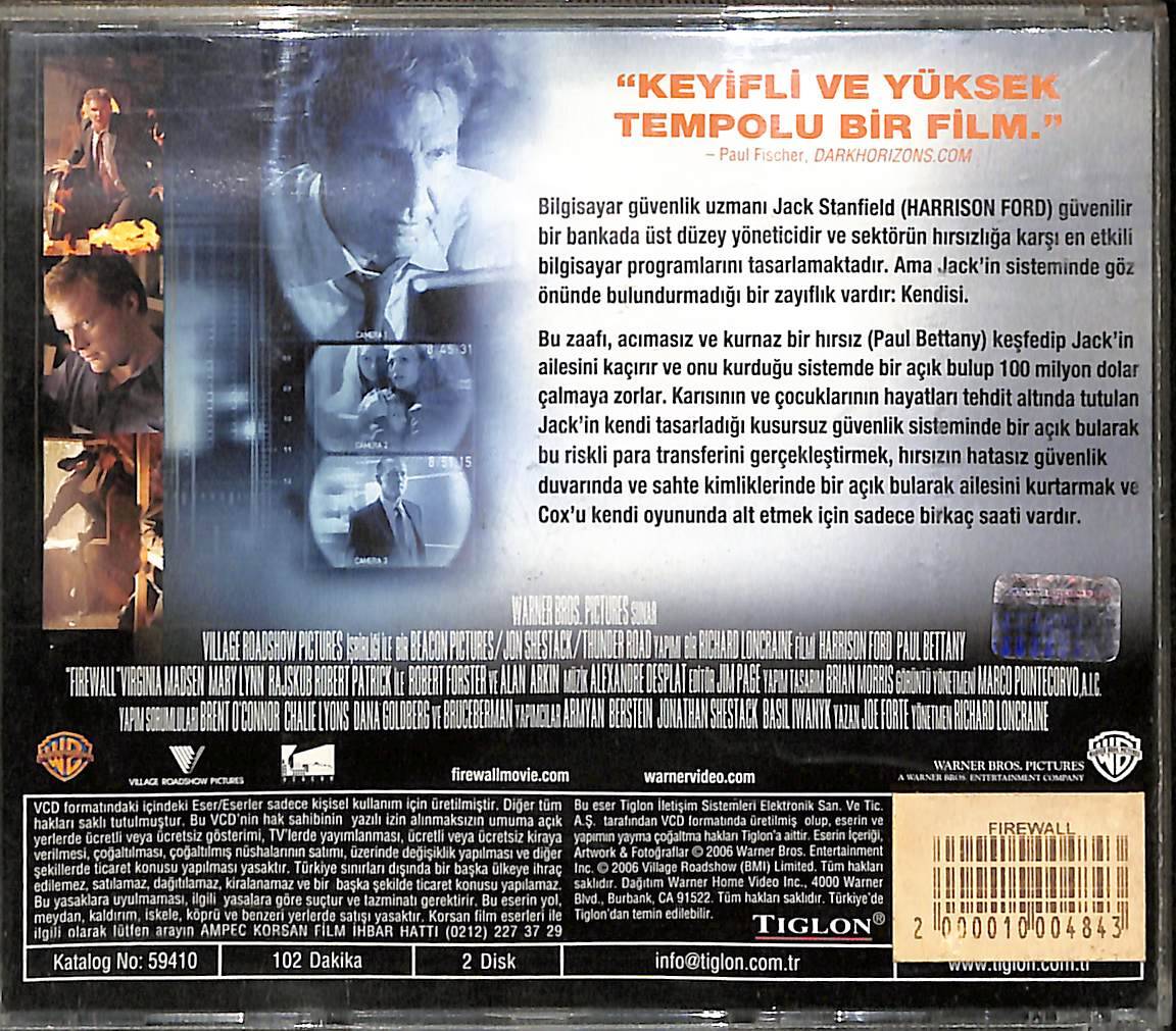 Firewall (2006) Orjinal VCD Film ' Harrison Ford ' VCD28078 - 2