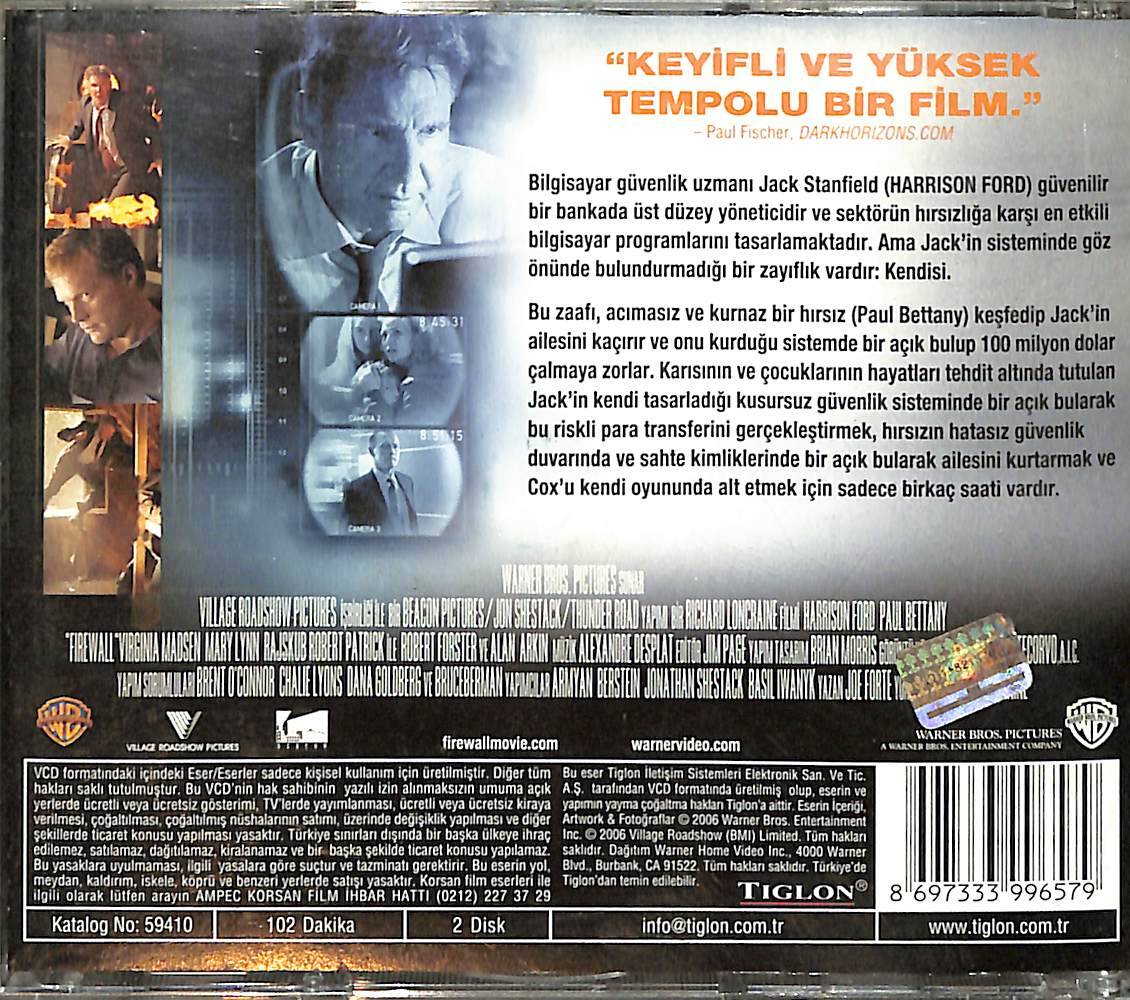 Firewall Orijinal VCD Film VCD29131 - 2