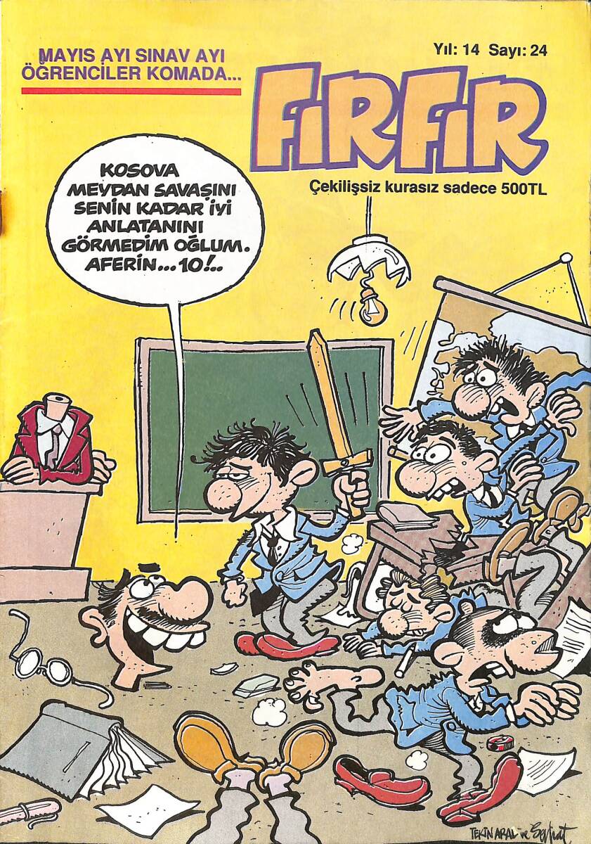  Fırfır Mizah Dergisi 15 Mayıs 1990 Sayı: 24 NDR101901 - 1