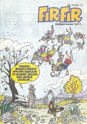 Fırfır Mizah Dergisi Sayı 73 22 Nisan 1991 NDR82398 - Gökçekoleksiyon