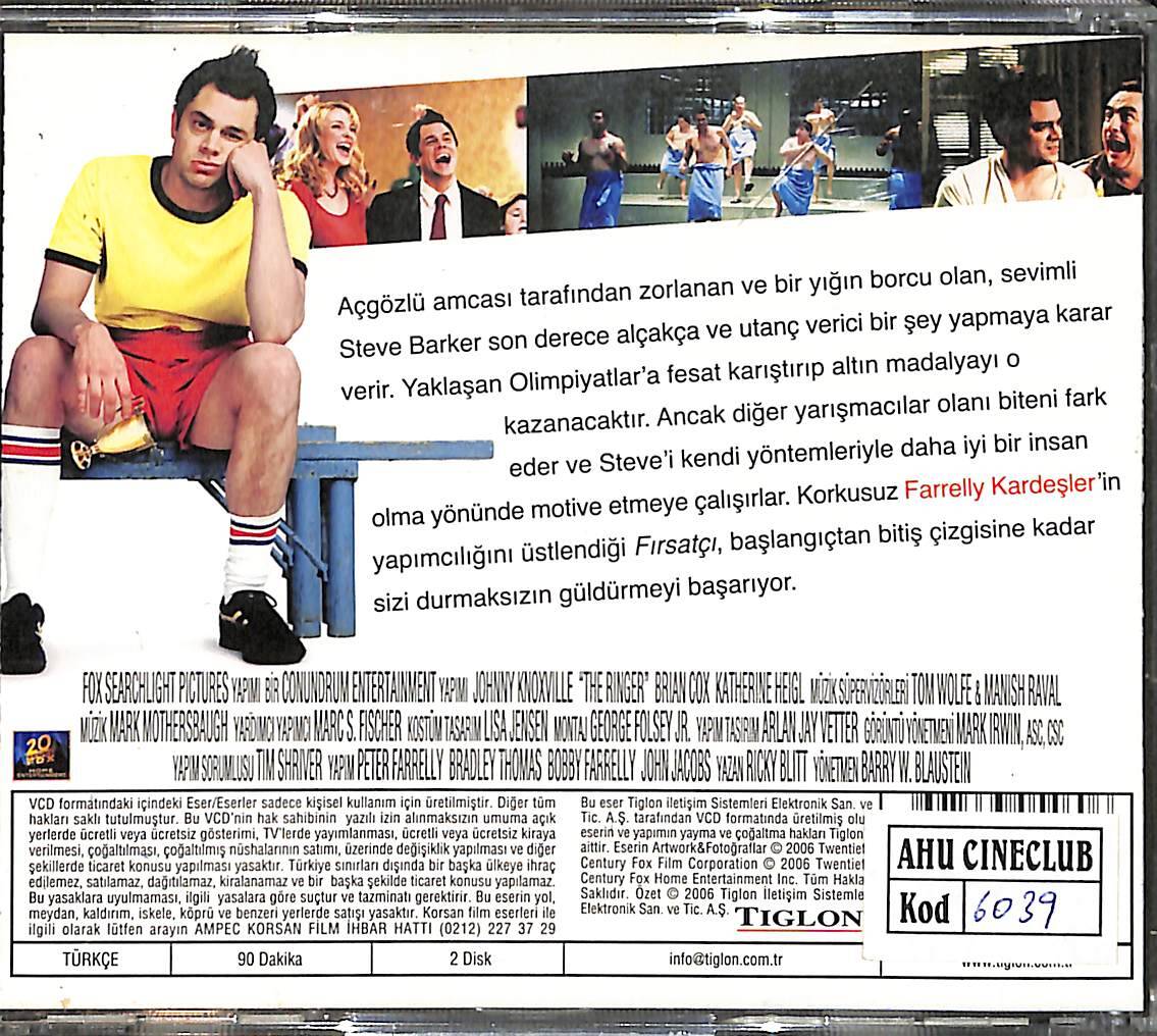 Fırsatçı – The Ringer (2005) Orijinal VCD Film VCD28627 - 2