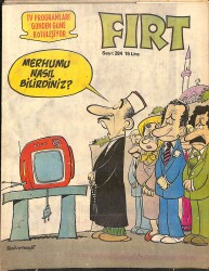 Fırt Mizah Dergisi / Sayı 284 / 18 Ağustos 1981 NDR89880 - Gökçekoleksiyon