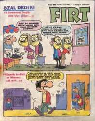 Fırt Mizah Dergisi 9 Ekim 1984 Sayı : 448 NDR87743 - Gökçekoleksiyon