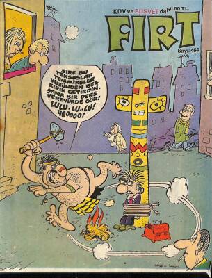 Fırt Mizah Dergisi Sayı463 29 Ocak 1985 NDR21222 - 1