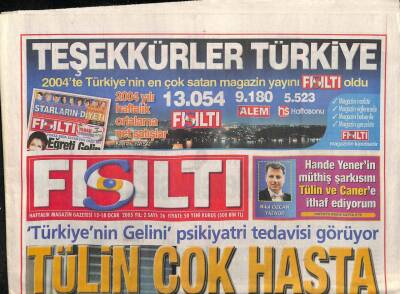 Fısıltı Gazetesi 12-18 Ocak 1005 - Müslüm Baba Her Telden Çalıyor GZ80209 - 1