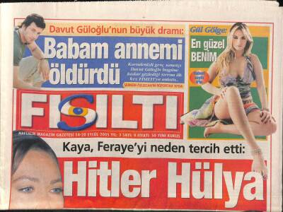 Fısıltı Gazetesi 14-20 Eylül 2005 - İbrahim Tatlıses Konserinde Olay Çıkaranlara Ateş Püskürdü Magandalar Gelmesin GZ96739 - 1