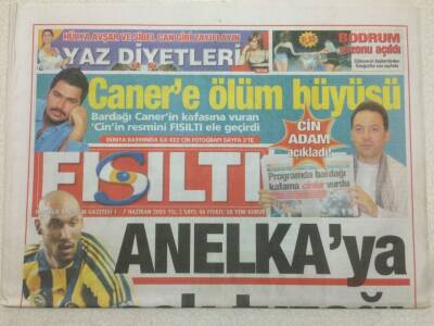 Fısıltı Gazetesi 17 Haziran 2005 - Anelkaya Aşk Tuzağı GZ51950 - 1