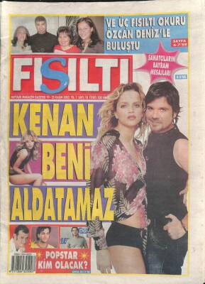 Fısıltı Gazetesi 19-25 Kasım 2003 - Müjde Ar Savaştan Çok Korkuyorum GZ80236 - 1