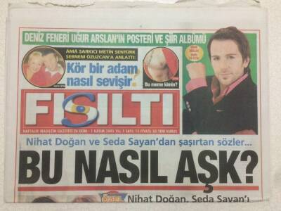 Fısıltı Gazetesi 26 Ekim1 Kasım 2005 - Nihat Doğan Ve Seda Sayan GZ51941 - 1