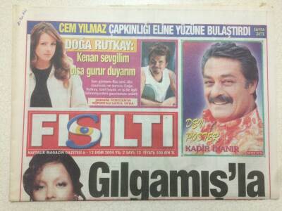 Fısıltı Gazetesi 612 Ekim 2004 - Azra Akın Sevişecek GZ51954 - 1