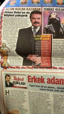 Fısıltı Gazetesi 7-13 Eylül 2005 - Altın Oscar Ödülünü Orhan Gencebay Kazandı - Tarkanın Baldızı Herkesi Çok Şaşırttı GZ96489 - 2