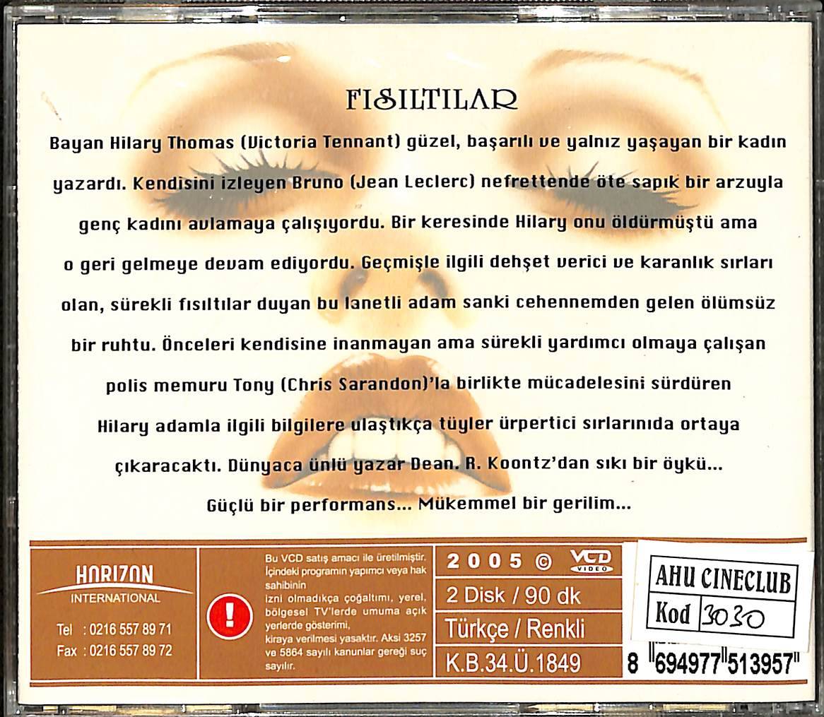Fısıltılar – Whispers (1990) Orijinal VCD Korku Film VCD28662 - 2