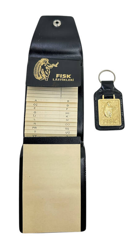 Fısk Lâstikleri Bloknot Defter Ve Anahtarlık (N) AOB4372 - 1