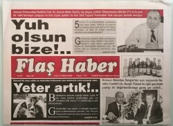 Flaş Haber Gazetesi 1 Nisan 2008 MHP Bulancak İlçe Başkanı İsmail Karataş Flaş Habere Konuştu - GZ44461 - 1