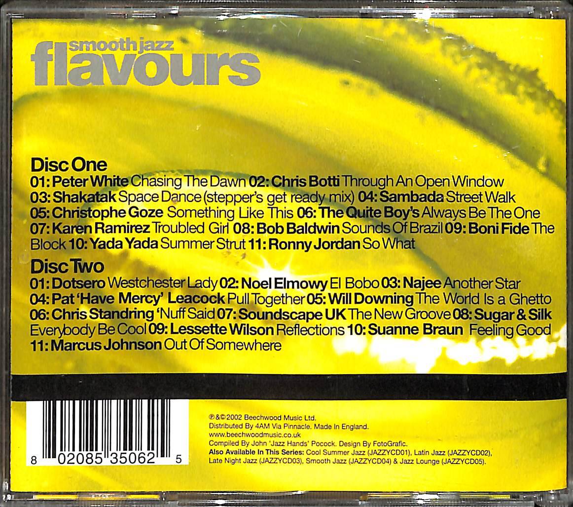 Flavours - Smooth Jazz CD (İkinci El) CD4068 - 2