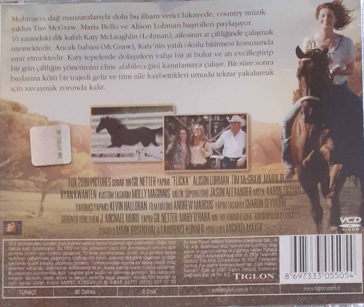 Flicka VCD Film VCD8309 - 2