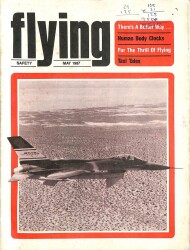 FLYING SAFETY MAGAZINE MAY 1987 VOLUME43, NUMBER 5 DRG1217 - Gökçekoleksiyon