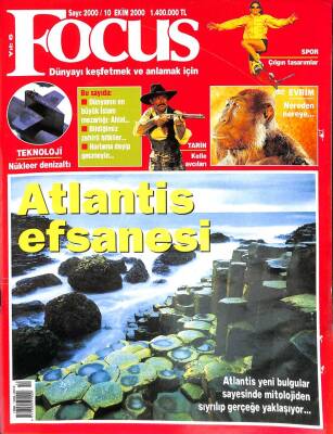 FOCUS 10 EKİM 2000 DÜNYANIN EN BÜYÜK İSLAM MEZARLIĞI AHLAT,ATLANTİS EFSANESİ,NÜKLEER DENİZALTI,HORLAYANLARI HORLAMAYIN,SATILIK FREKANSLAR KTP2495 - 1