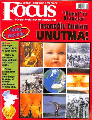 FOCUS * Ocak 2000 * Binyılın Utançları, Dosya Bilinmeyen Yönleriyle Kuzey ve Güney Kutbu, 2000lerde Kanser KTP2544 - 1