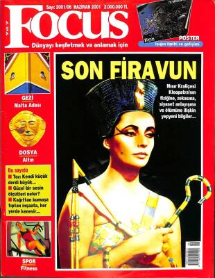 FOCUS Popüler Bilim ve Kültür Dergisi 6 Haziran 2001 - Son Firavun KTP2545 - 1
