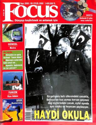 Focus Popüler ,Bilim Ve Kültür Dergisi Sayı 200009 Eylül 2000-Haydi Okula-Avustralya Yerlilerinin Buluşu Olimpik Spor Oldu KTP2496 - 1