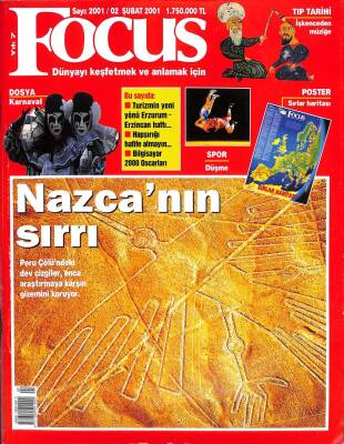 FOCUS Popüler Bilim ve Kültür Dergisi Sayı20012 ŞUBAT 2001 NAZCANIN SIRRI KTP2548 - 1