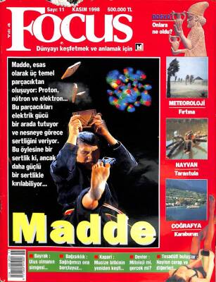 FOCUS Sayı 11 Kasım 1998 Madde Tarantula Bağışıklık sistemimiz ne kadar güçlü Rüzgarın nefesi KTP2554 - 1